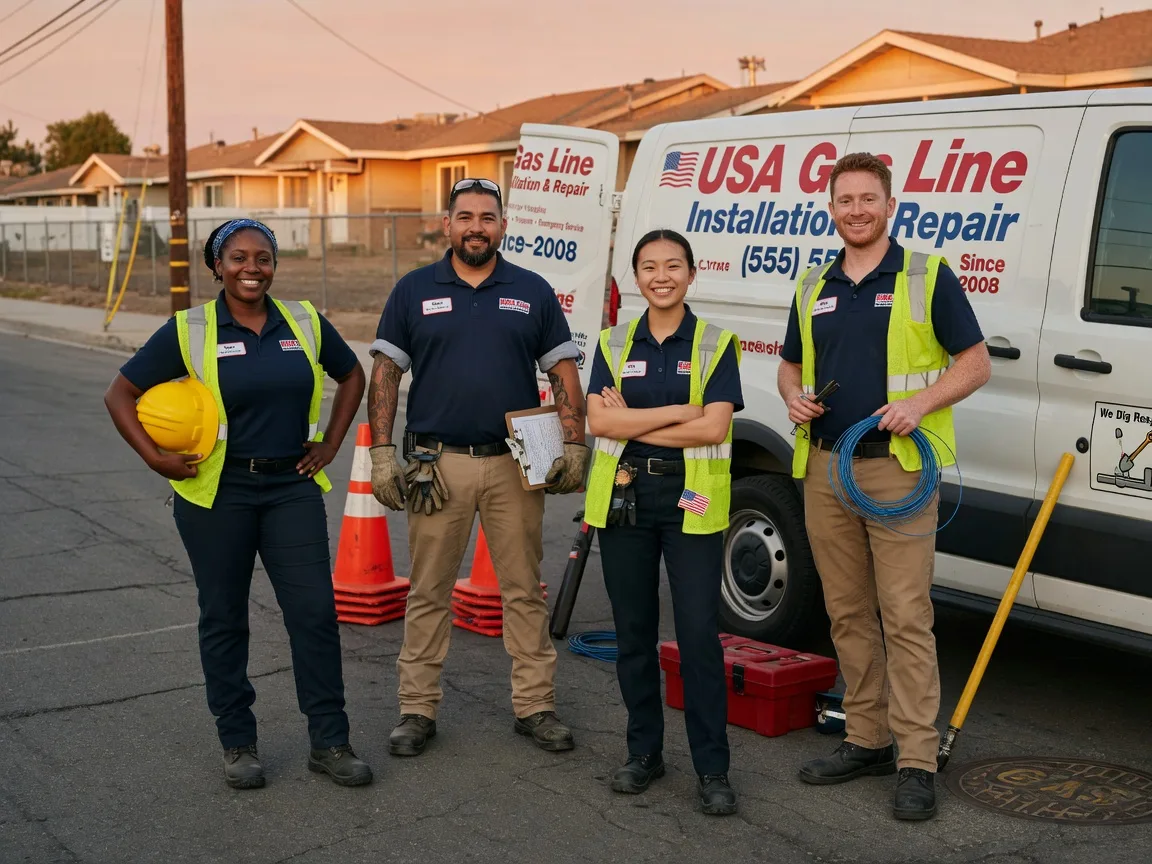 Gas Line Installation company in Sumerco, WV